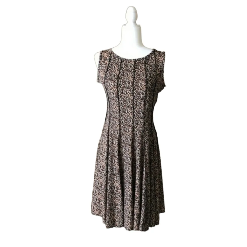 HANNI Women's Animal Print Dress Size XL P - Picture 1 of 4